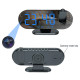 1080P Dijital Projeksiyon Saati Wifi Gizli Spy Kamera - Spy Masa Saati, Gece Görüş, Hareket Algılama, Güvenlik Kamerası